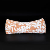 GLORY SEASON buckwheat neck pillow side view supports neck alignment during sleep
