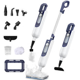 GOATCLEAN 11-in-1 steam mop attachments for whole-home cleaning without chemicals.