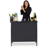 GoBar portable bar table top surface for a sleek event setup