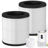GoKBNY B-D02U replacement filter pack, front view for easy maintenance
