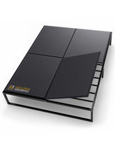 Golden Home Essentials Premium 10mm bunkie board top view shows slim low-profile design for full beds