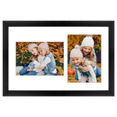 Golden State Art 5x7 collage frame front view in black, modern display ready