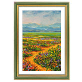 Golden State Art ornate frame with plexiglass front for clear, protected photos