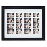 Golden State Art photo frame front view with mat for elegant wall display