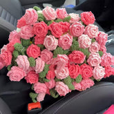 Gonoce 3D rose bouquet blanket on sofa, adding cozy warmth.