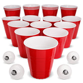 GoPong giant 110 oz cups on table for high-volume beer pong