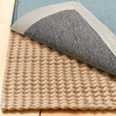 GORILLA GRIP dual-sided rug pad 6x9 provides secure anti-slip grip on hardwood floors.