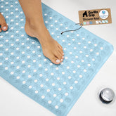 GORILLA GRIP patented bath tub mat with strong suction cups securing it in place