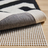 GORILLA GRIP rug pad gripper top view shows secure grip on rug and floor