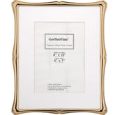 GorYeeFine 8x10 gold frame with acid-free mat preserves memories.