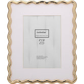 GorYeeFine 8x10 heavy-duty zinc frame front view with premium gold finish.