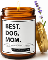 Got you a little something dog mom candle in lavender vanilla fragrance for a cozy ambiance
