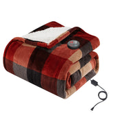 GOTCOZY heated throw setup demonstrates simple use for immediate warmth.