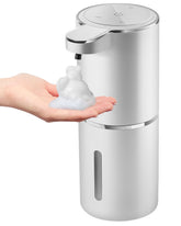 Gotofine automatic foaming soap dispenser mounted on wall for touchless handwashing.