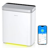GoveeLife smart air purifier front view for clean air in large rooms