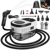 Goyappin handheld steam cleaner in compact design for easy home cleaning.