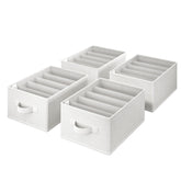 GRANNY SAYS wardrobe organizer five-grid setup for easy pants and tee storage.