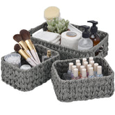 GRANNY SAYS wicker basket large entryway keeps essentials neatly organized