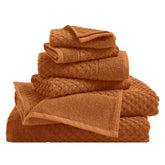 Great Bay Home Diamond Waffle Towels Set: luxuriously textured and quick-drying for daily routines.