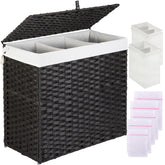 Greenstell laundry hamper with lid for organized storage and odor control.