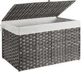 Greenstell storage basket with lid closed protects clothes from dust