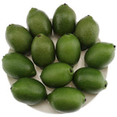 Gresorth 12pcs green lemon decor set showing realistic foam lemons for home styling