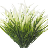 Grunyia 10 bundles outdoor artificial plants close-up lifelike blooms