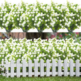 Grunyia 20 bundle artificial flowers outdoor porch lifelike blooms