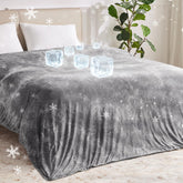Guohaoi cooling throw blanket in queen size offering refreshing cooling.