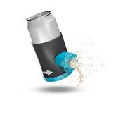 Guzzletech Shotgun Roulette device on table at a party, clean and portable.