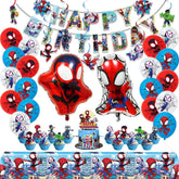GVIOOEI spider birthday banner brightens party backdrops