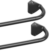 GXOACKJ wrap-around rod extended to fit 30–60 inch windows for a custom fit.