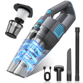 Gxzsk Handheld Vacuum suction 15000Pa powers car and home cleaning
