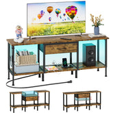 GYIIYUO LED TV Stand top boardβenhanced stability for larger screens.