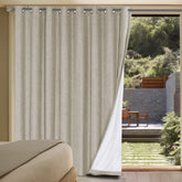 H.VERSAILTEX blackout curtains textured fabric close-up for premium drape and light control