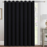 H VERSAILTEX blackout patio curtain panel with grommets for smooth sliding