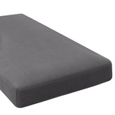 H.VERSAILTEX super stretch chaise cover; left/right fit, adds flexible protection with a sleek grey finish.