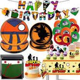 Haimimall anime birthday banner adds authentic party flair and a vibrant focal point
