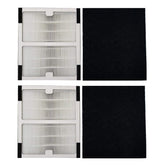 HALIEVE Idylis Filter A two-pack front view for easy replacement.