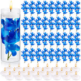 Hanaive blue orchids centerpieces filler for simple wedding decor