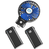 HandFan 10400mAh battery for all-day cooling during travel and outdoor adventures