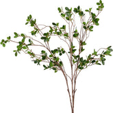 HANDIC 6pcs faux stems packaging showcases ready-to-use decor.