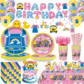 HandTool English Teacher party banner enhances classroom themed birthday decor