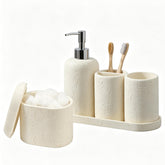 Haocoott soap dispenser with coated pump for rust resistance and smooth dispensing.