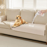 HAOMAIJIA waterproof dog couch cover in plush velvet for cozy lounging