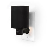Happy Wax Black Outlet Timer Warmer with compact ceramic design for small spaces