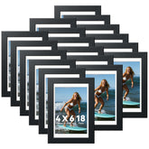 HappyHapi 4x6 collage display 18-pack frames for gallery-style arrangement