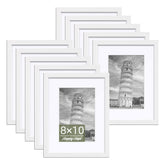 HappyHapi 8x10 frame without mat displaying a photo clearly for clean display