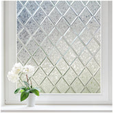 Haton lattice-pattern frosted film provides privacy with natural light for living spaces