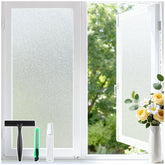 Haton window privacy film with frosted-glass effect for discreet visibility